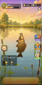 Lucky Lake: Fishing Simulator — Official Google Play images 1